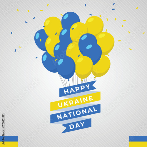 UKRAINE Background for Festivals and National Days Celebrations