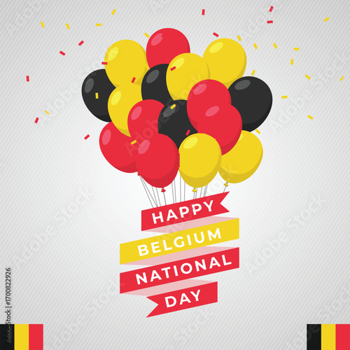 BELGIUM Background for Festivals and National Days Celebrations