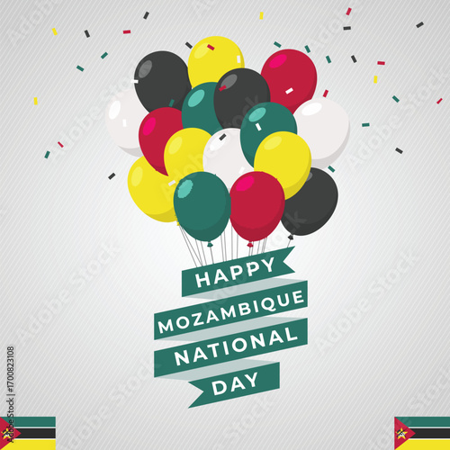 MOZAMBIQUE Background for Festivals and National Days Celebrations