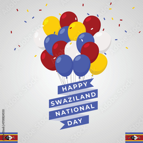 SWAZILAND Background for Festivals and National Days Celebrations