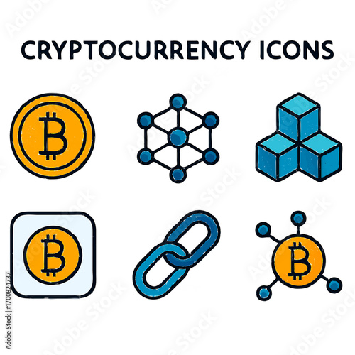 set of icons