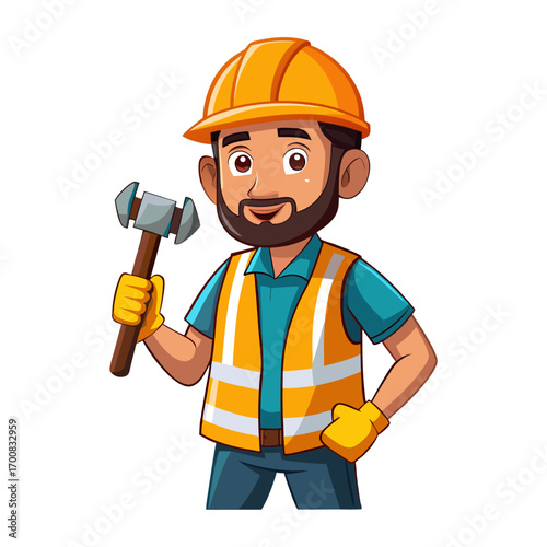 A construction worker