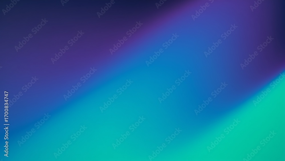 Fototapeta premium Gradient Abstract Background with Vibrant Blues Purples and Greens for Modern Designs and Presentations