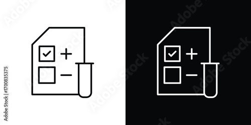 Test icon logo template designs.