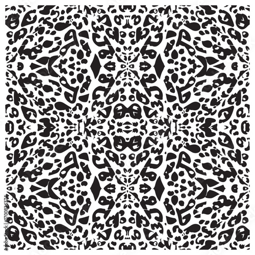 leopard skin pattern