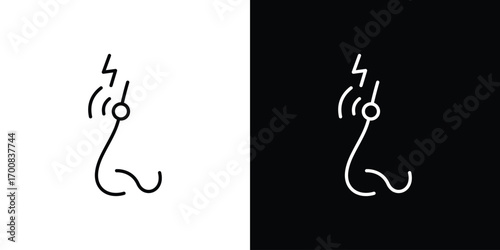 Nose pain icon logo template designs.