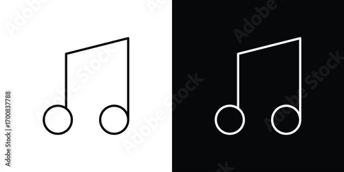 Music icon logo template designs.