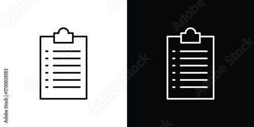 List icon logo template designs.