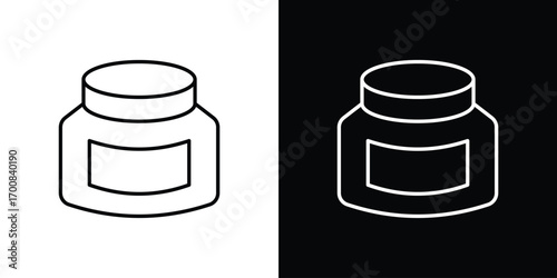 Cream icon logo template designs.