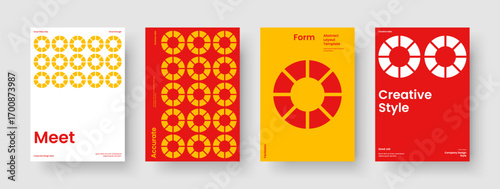 Abstract Report Layout. Isolated Book Cover Design. Modern Brochure Template. Poster. Flyer. Business Presentation. Banner. Background. Notebook. Advertising. Magazine. Pamphlet. Catalog. Portfolio