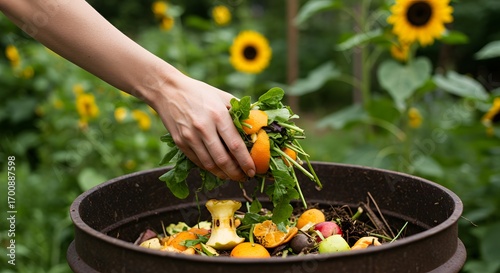 Zero Waste Lifestyle: Composting Fruit and Vegetable Peels to Promote Green Living and Healthy Soiil