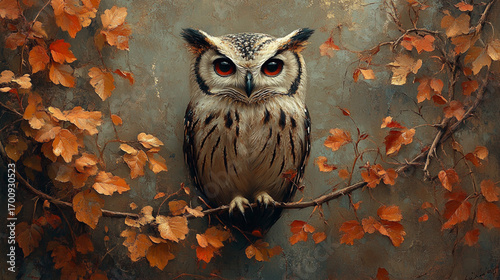 owl on a branch