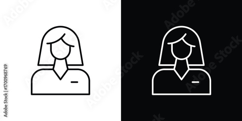 Doctor icon logo black vector. suitable for any business website designs