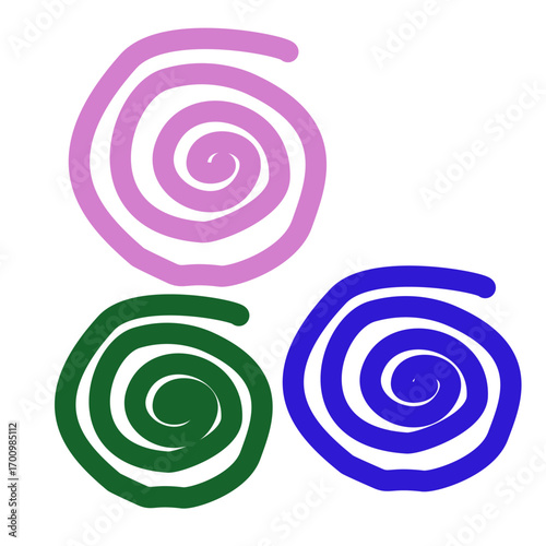 abstract spiral background