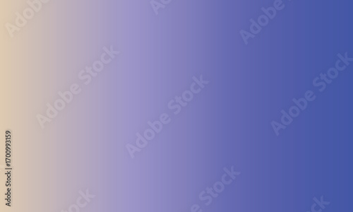 Beige to Deep Blue Gradient Background Smooth Color Transition Abstract vector illustration