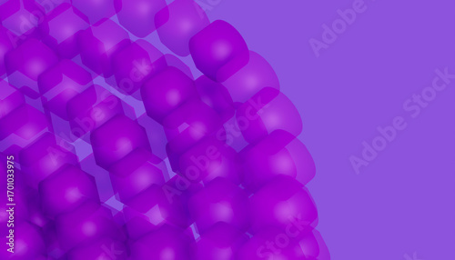 Purple abstract background with overlapping geometric shapes creating a modern and dynamic design