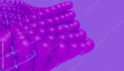 Purple abstract background with overlapping geometric shapes creating a modern and dynamic design