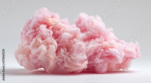 Fluffy pink candy cloud