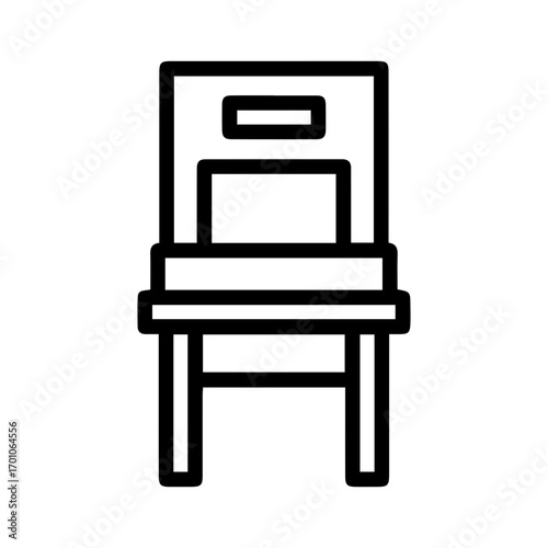 Simple Chair Icon