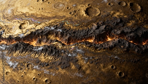 Alien Planet Surface Texture
