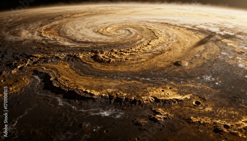 Alien Planet Surface Texture