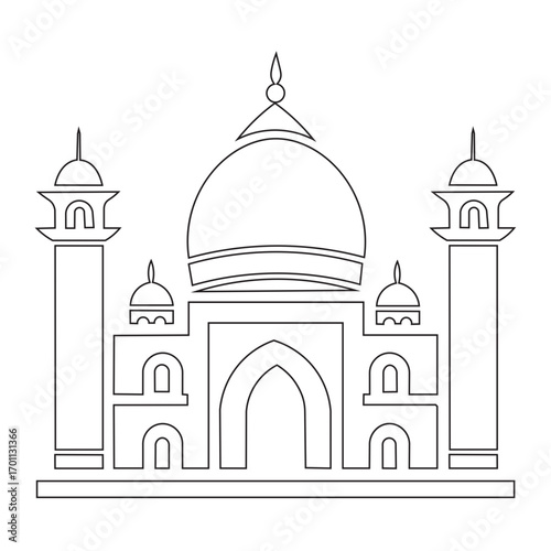 Icon a taj mahal