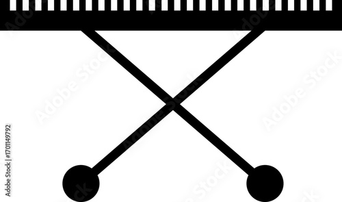 Black silhouette of upright piano icon isolated on transparent background. Graphic illustration. concept of musical instrument, classical music, piano recital, icon, logo, design element.