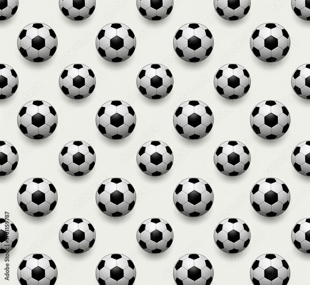 soccer balls background