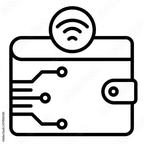 Ewallet  Icon Element For Design	