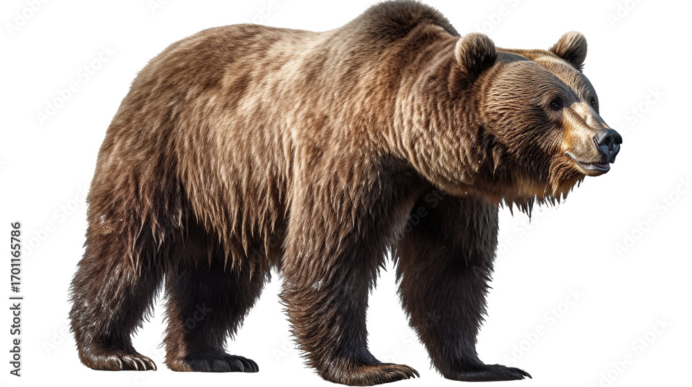Fototapeta premium Brown bear profile