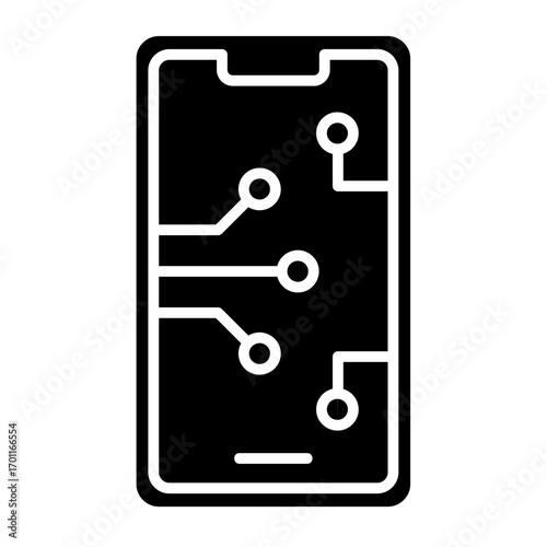 Smartphone  Icon Element For Design	