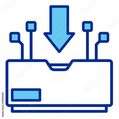 Inbox  Icon Element For Design	