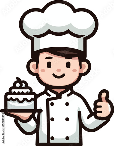 cute chef icon