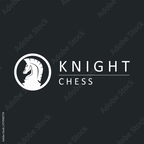 chess logo concept vintage retro game design miniature chess pawn design, silhouette concept symbol icon illustration vector and icon
