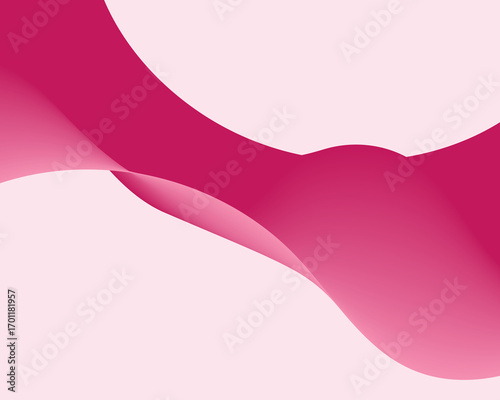 abstract pink wave gradient background design