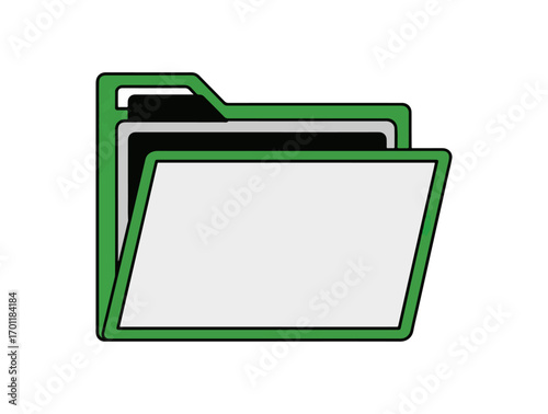 Open folder icon