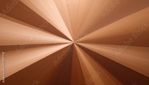 Abstract Brown Radial Bloom Background