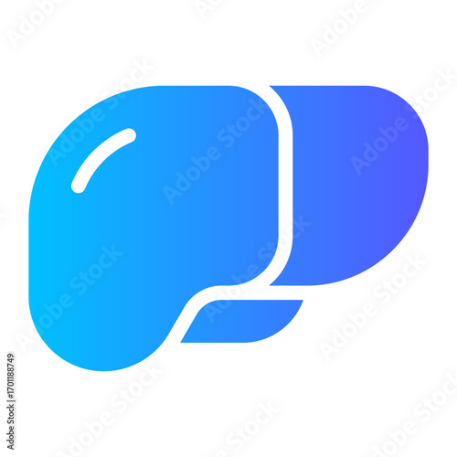 liver gradient icon