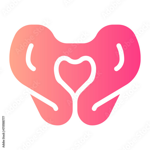 pelvis gradient icon