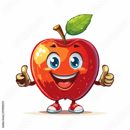 Lustiger Apfel