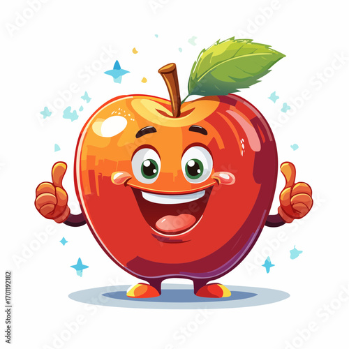 Lustiger Apfel