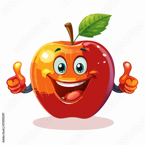 Lustiger Apfel