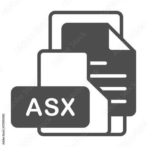 ASX File Format Folder Icon