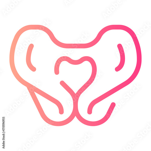 pelvis gradient icon