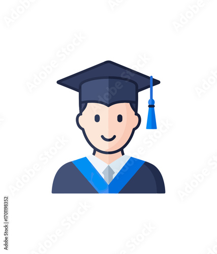 Happy graduate avatar