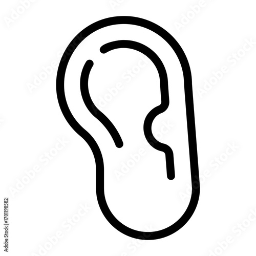 ear line icon