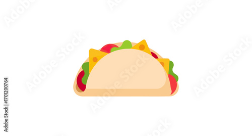 Green hiking backpack illustration