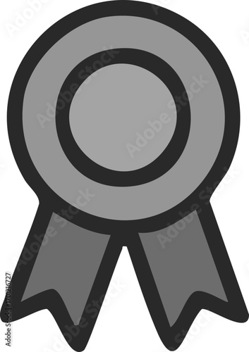 Award Ribbon Icon Achievement Recognition Accomplishment Success Celebration.