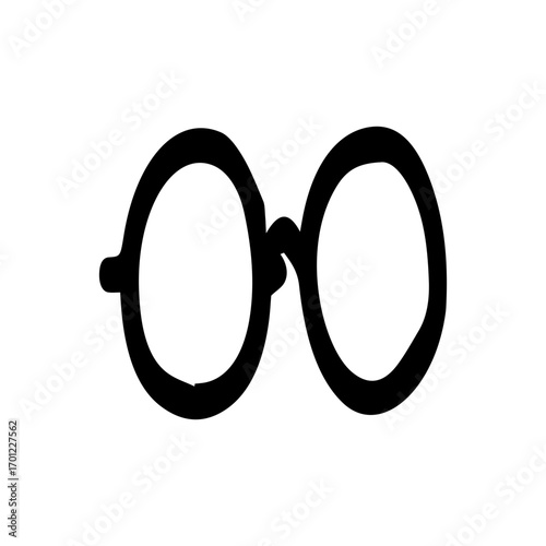Simple Eyeglasses Icon