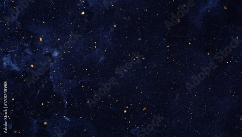 Dark Blue Backdrop with Golden Speckles